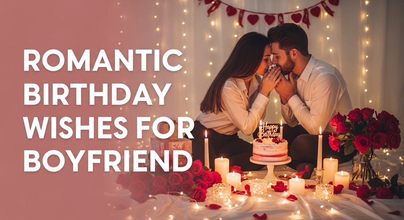 Romantic Birthday Wishes for Boyfriend