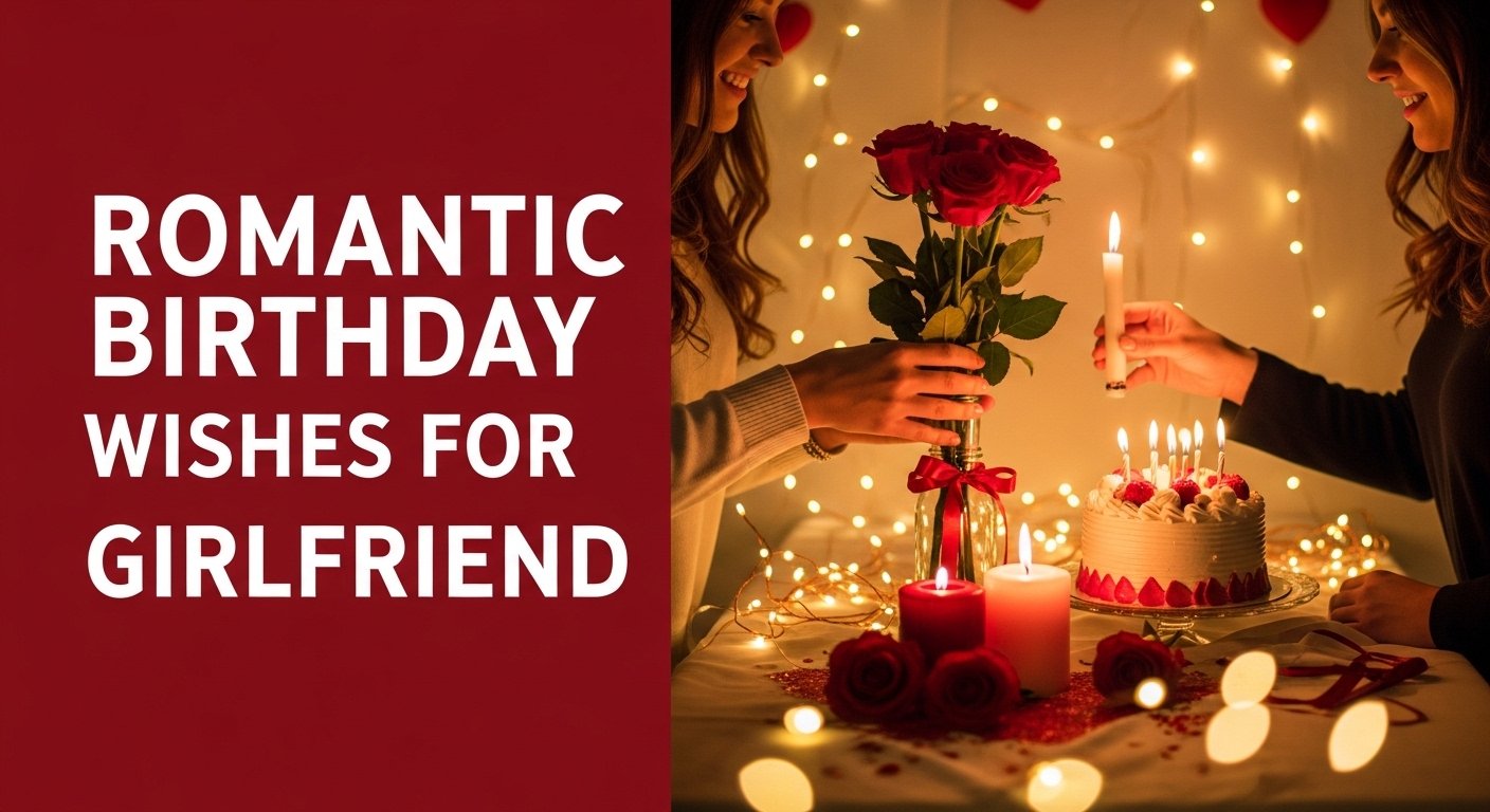 Romantic Birthday Wishes for Girlfriend