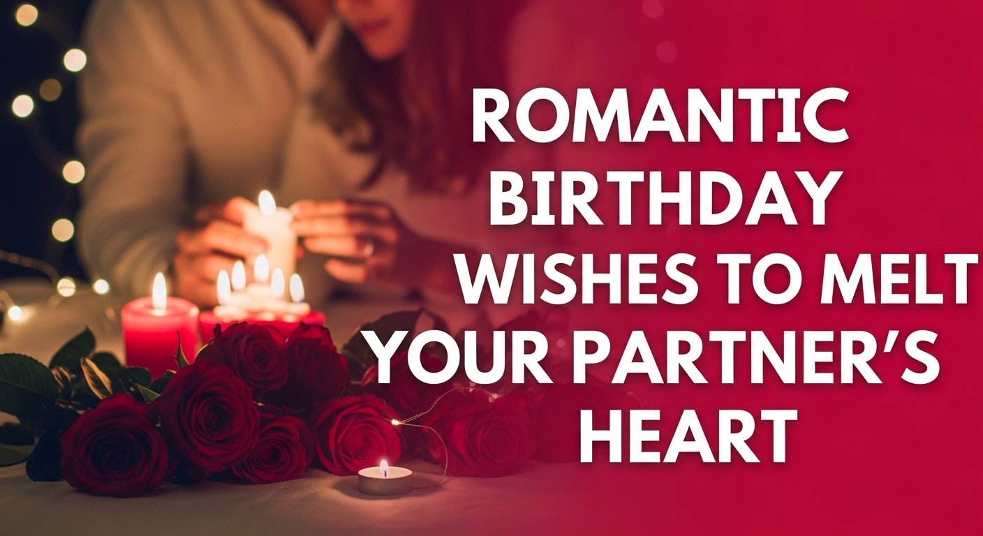 Romantic Birthday Wishes to Melt Your Partner’s Heart