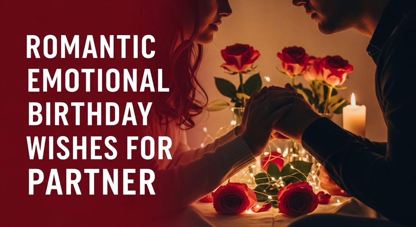 Romantic Emotional Birthday Wishes for Partner