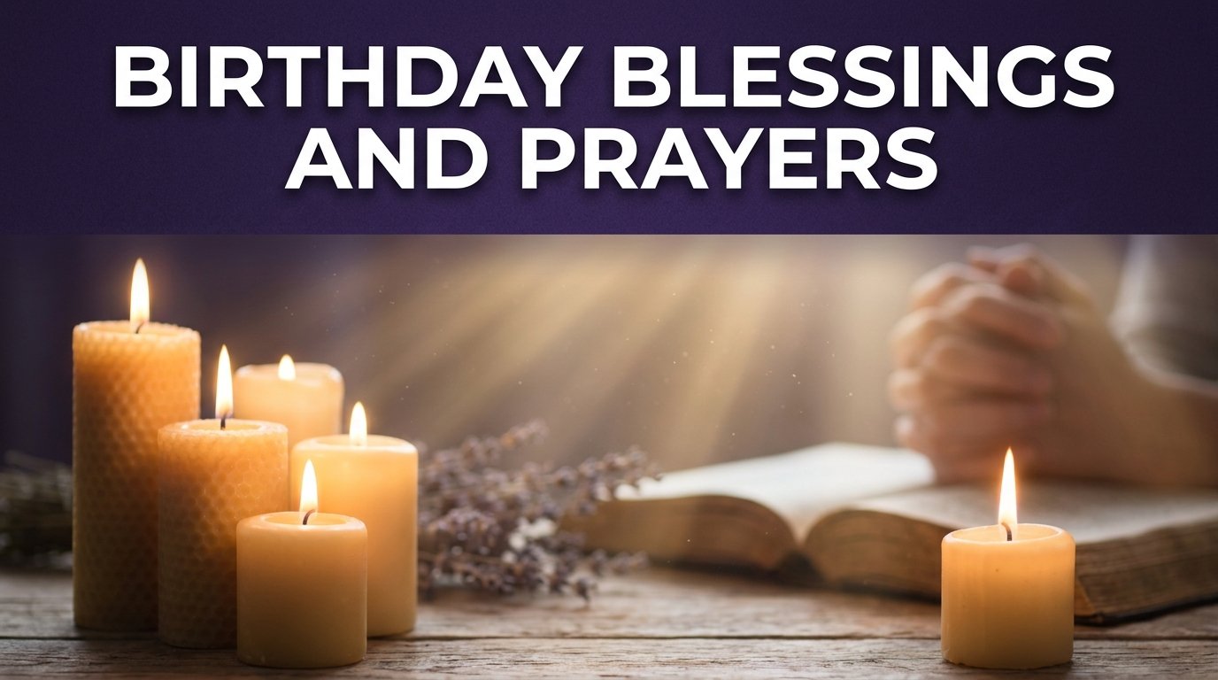 Birthday Blessings and Prayers for Brother