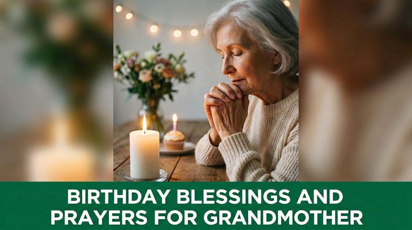 Birthday Blessings and Prayers for Grandmother