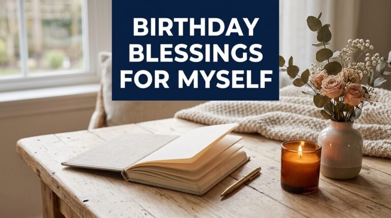 Birthday Blessings for Myself