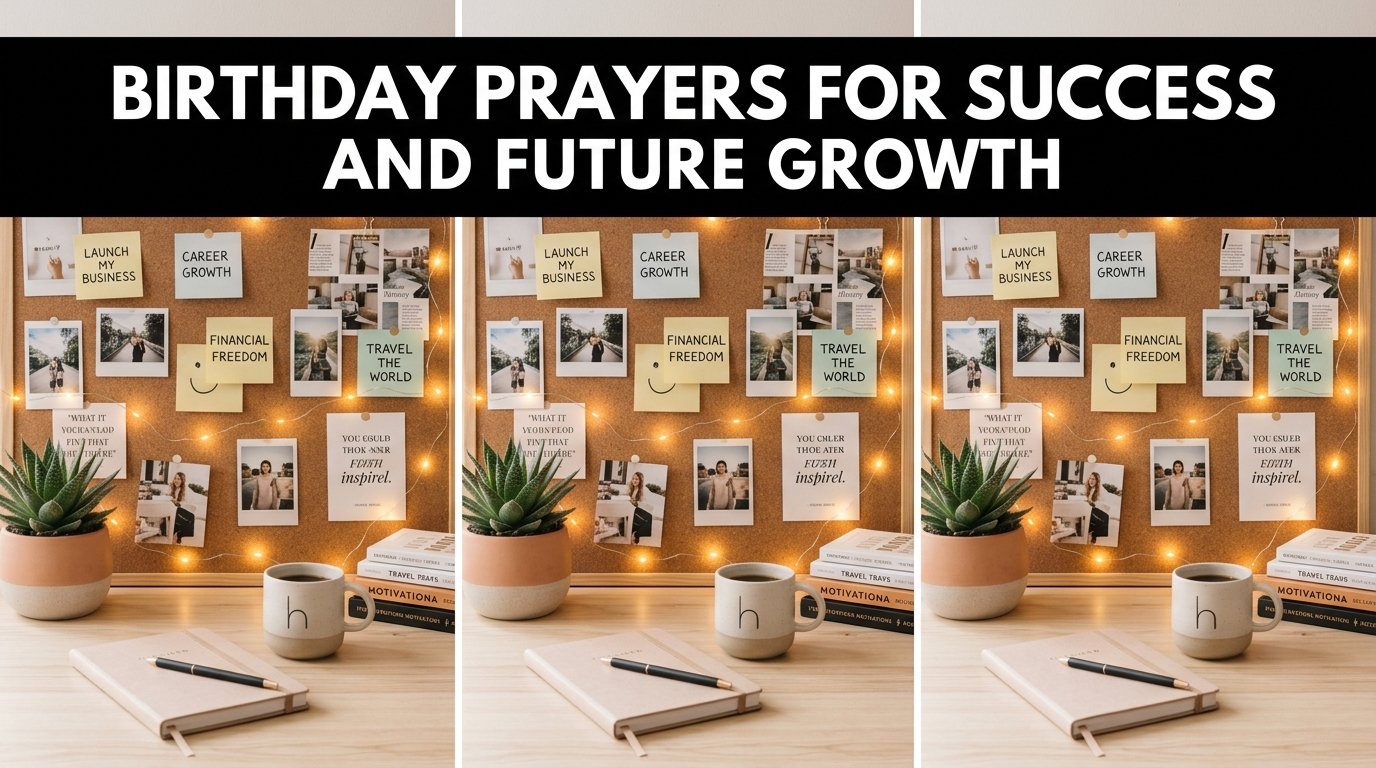 Birthday Prayers for Success and Future Growth