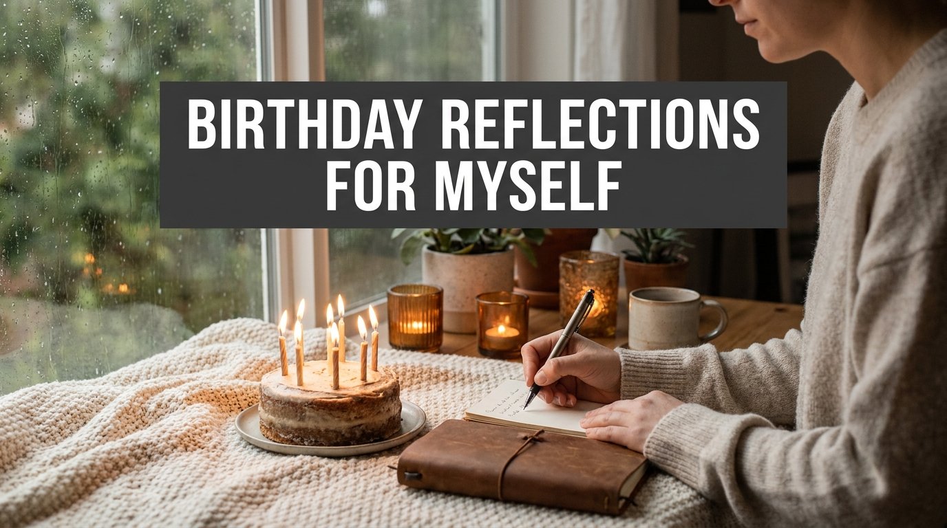 Birthday Reflections for Myself