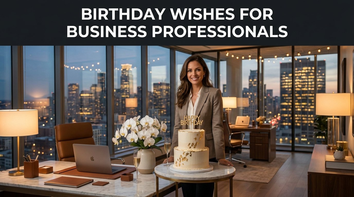 Birthday Wishes for Business Professionals