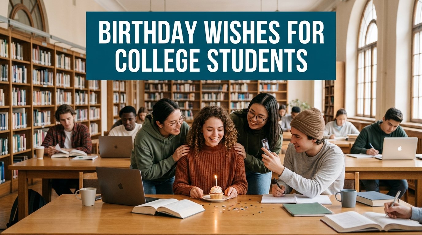 Birthday Wishes for College Students