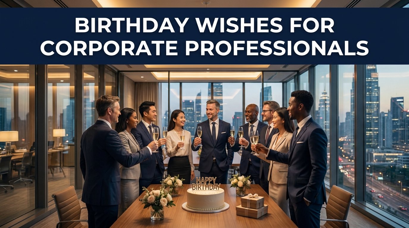 Birthday Wishes for Corporate Professionals
