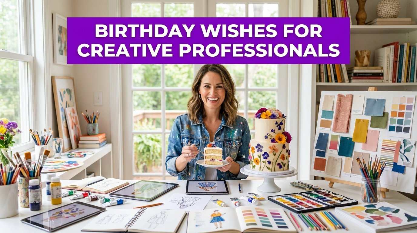 Birthday Wishes for Creative Professionals