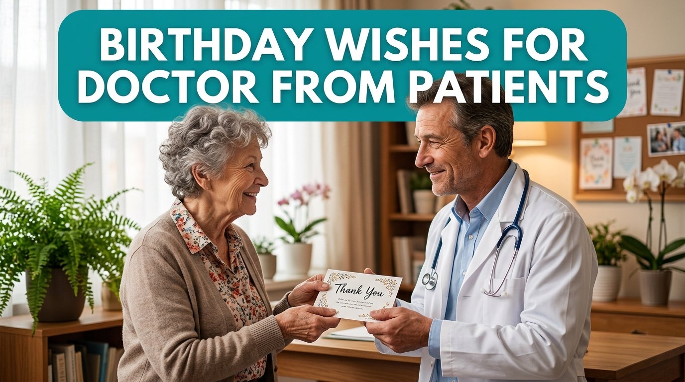 Birthday Wishes for Doctor from Patients