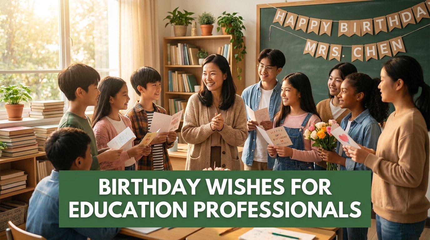 Birthday Wishes for Education Professionals