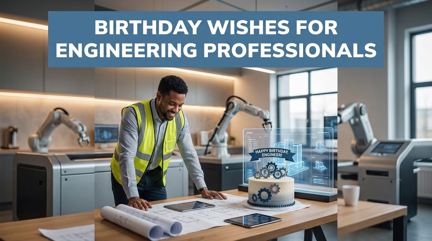 Birthday Wishes for Engineering Professionals