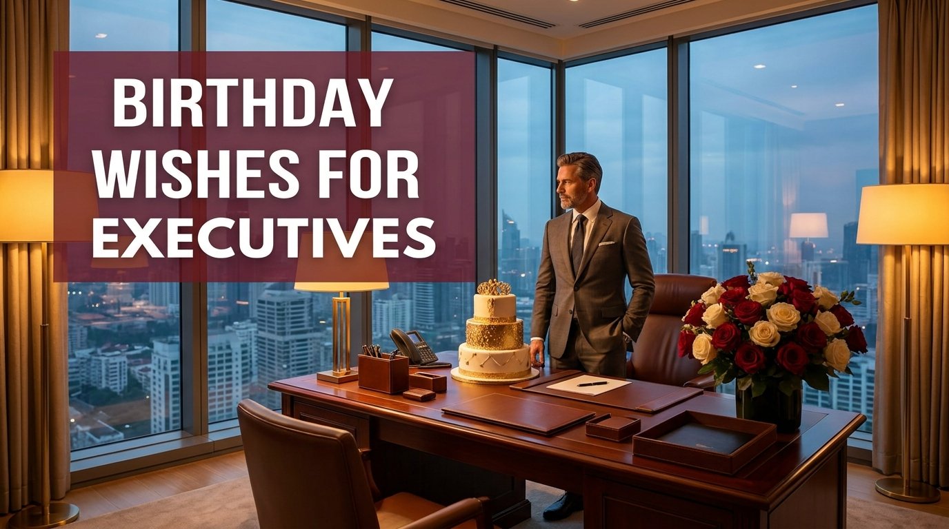 Birthday Wishes for Executives