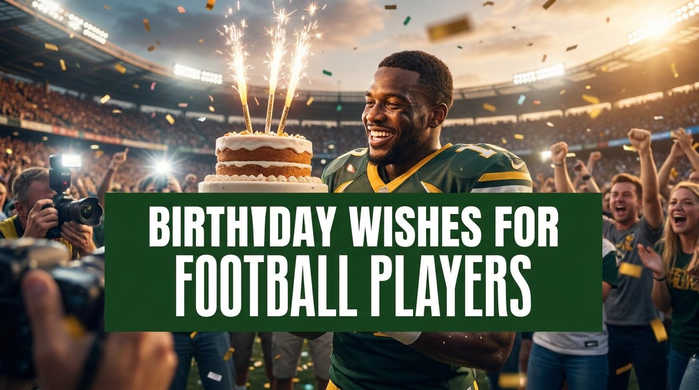Birthday Wishes for Football Players
