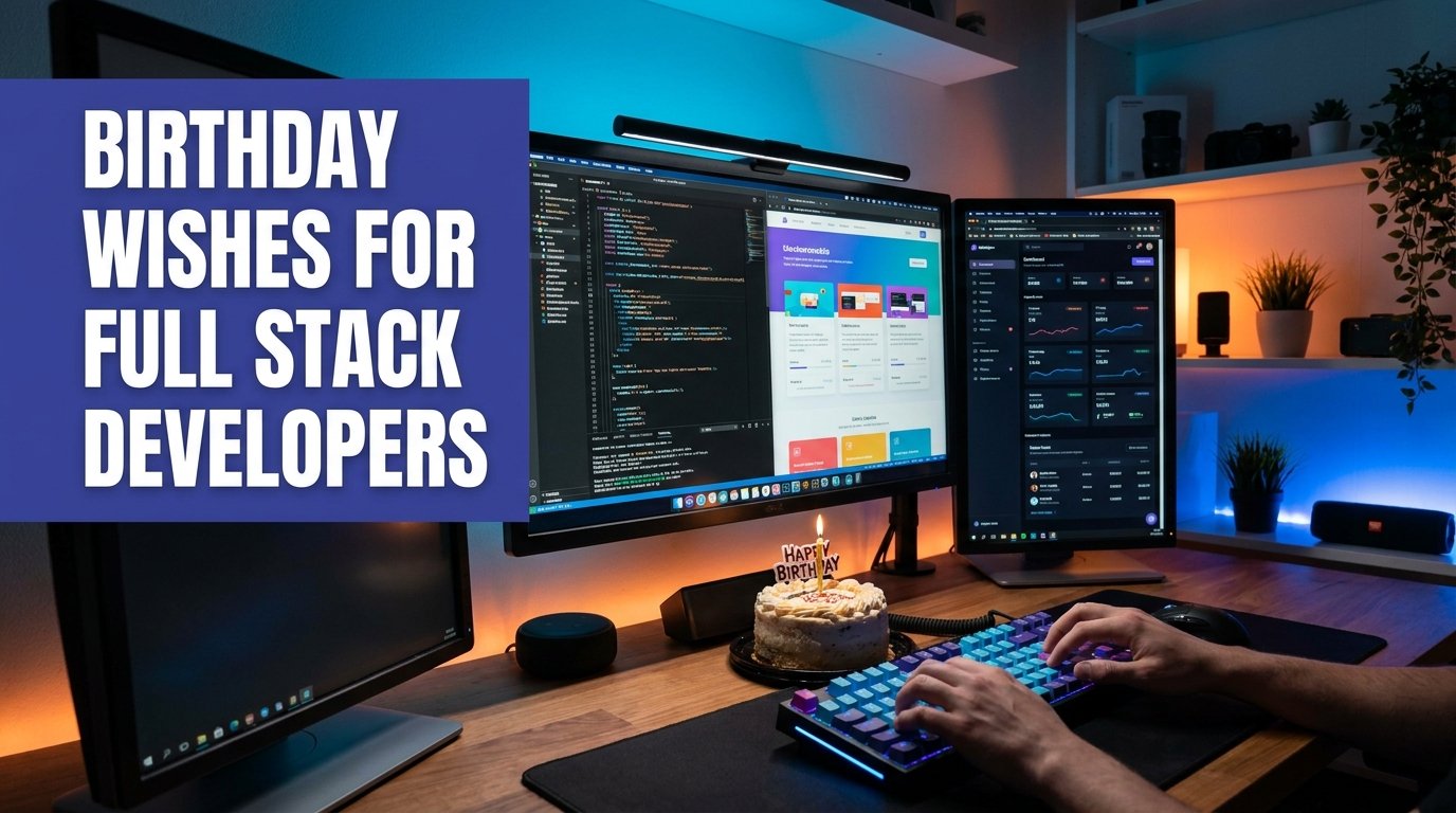 Birthday Wishes for Full Stack Developers