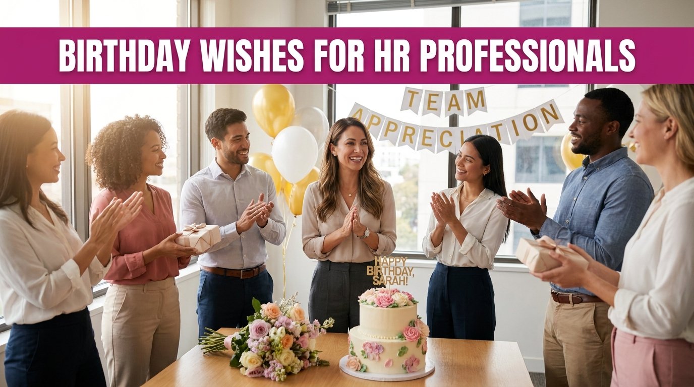 Birthday Wishes for HR Professionals