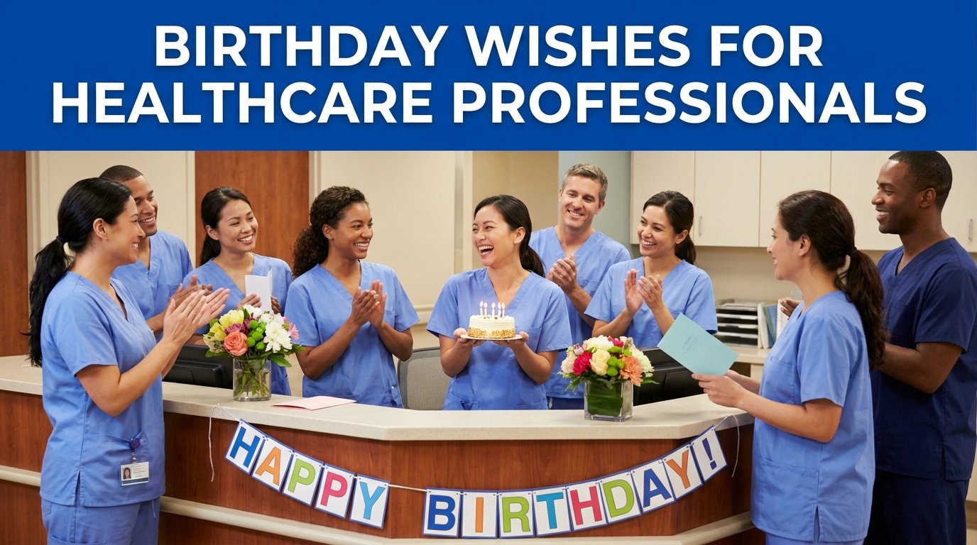 Birthday Wishes for Healthcare Professionals