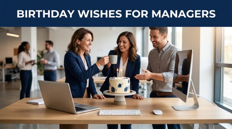 Birthday Wishes for Managers