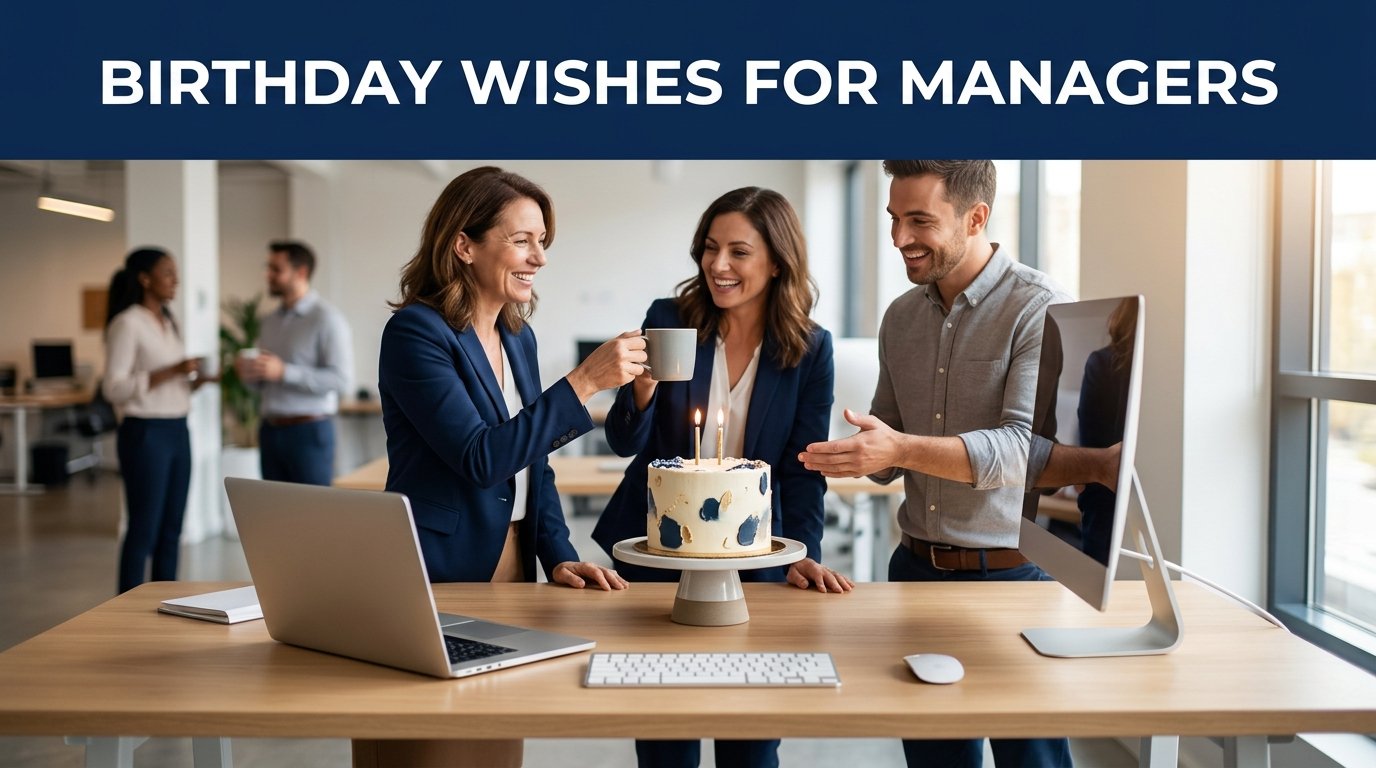 Birthday Wishes for Managers