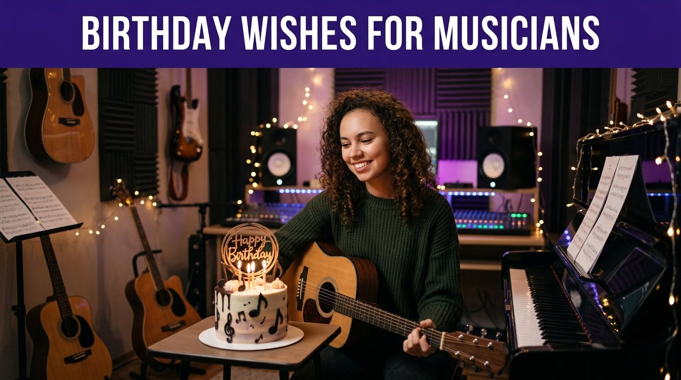 Birthday Wishes for Musicians