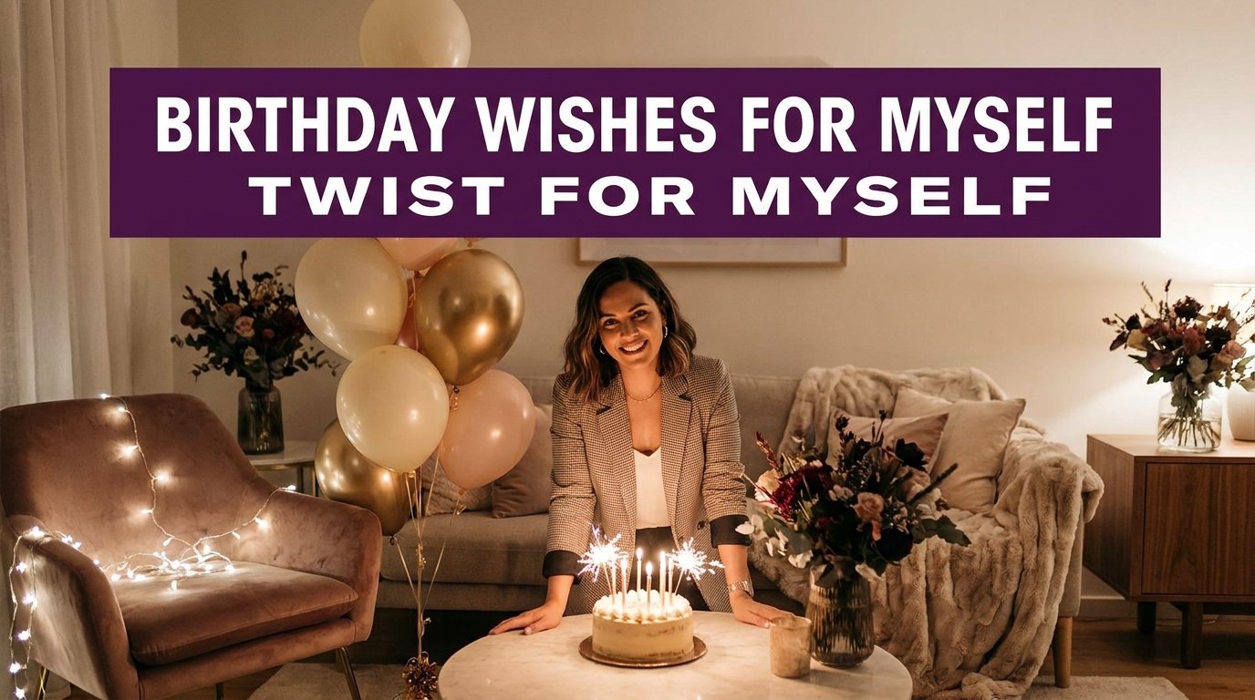 Birthday Wishes for Myself