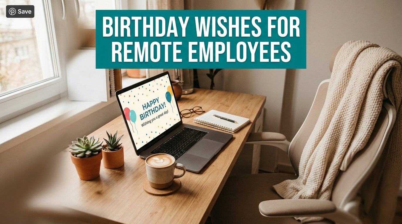 Birthday Wishes for Remote Employees