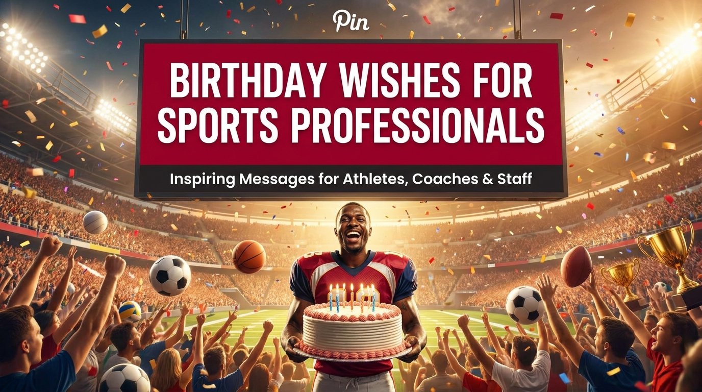 Birthday Wishes for Sports Professionals
