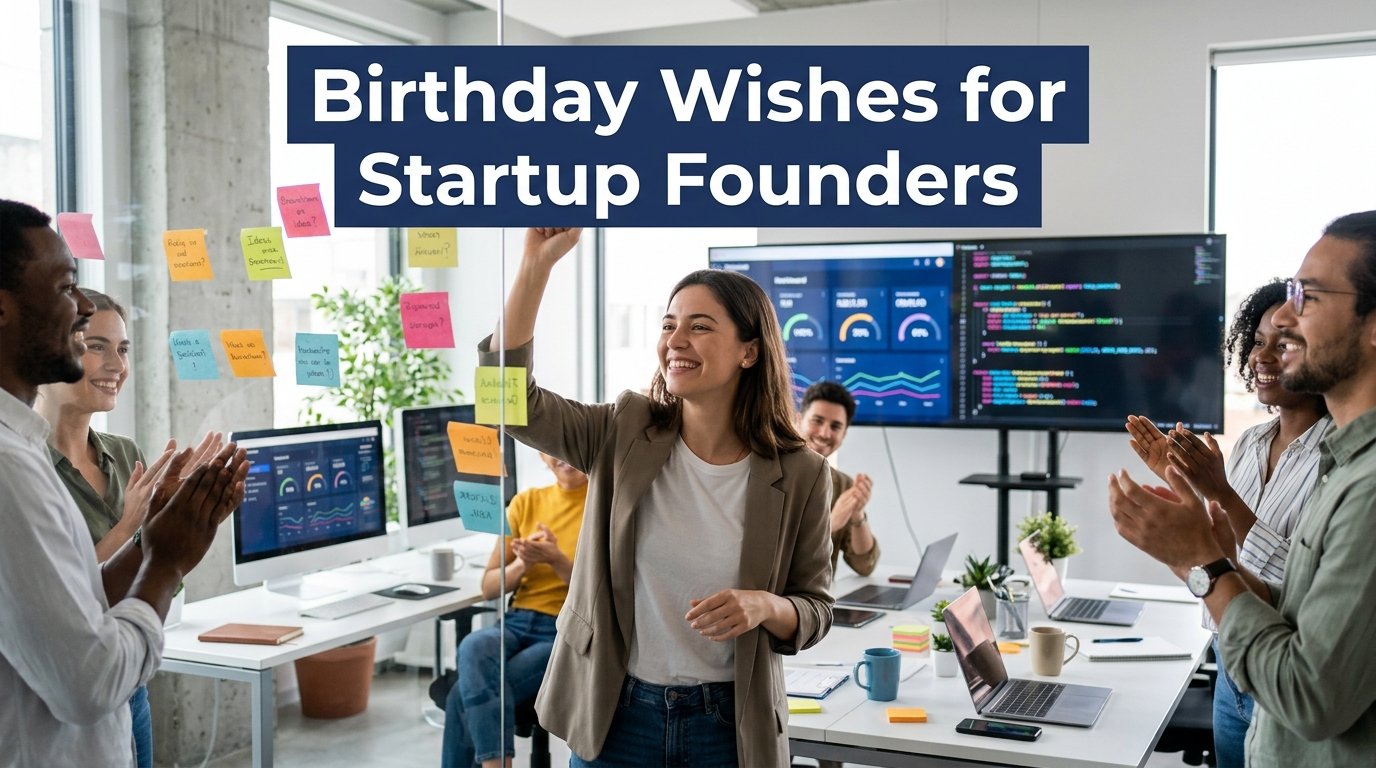 Birthday Wishes for Startup Founders
