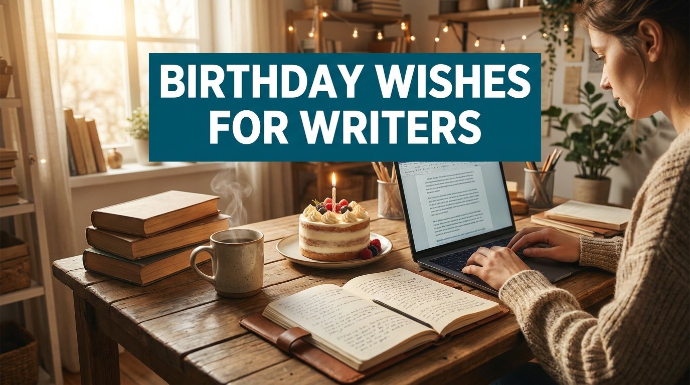 Birthday Wishes for Writers