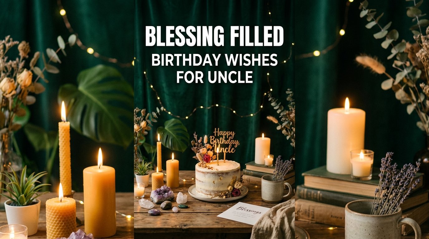 Blessing Filled Happy Birthday Wishes for Uncle