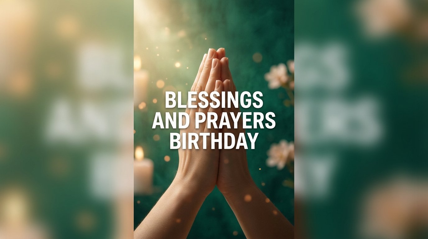 Blessings and Prayers Birthday Wishes