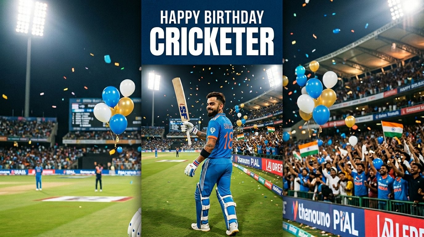 happy birthday wishes for cricketer