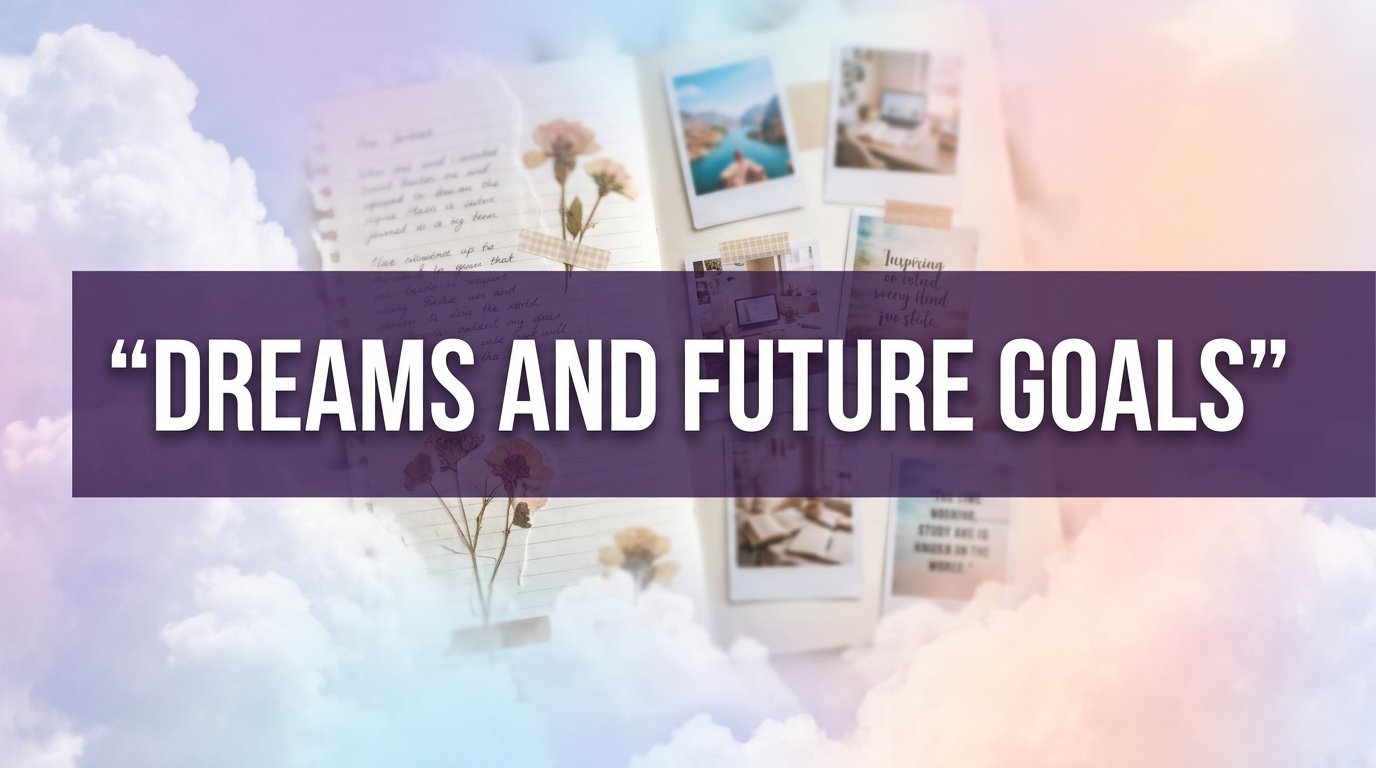 Dreams and Future Goals