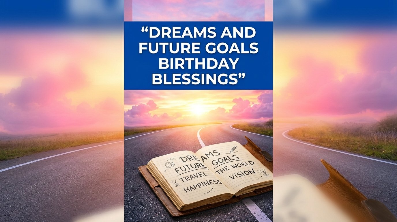 Dreams and Future Goals Birthday Blessings