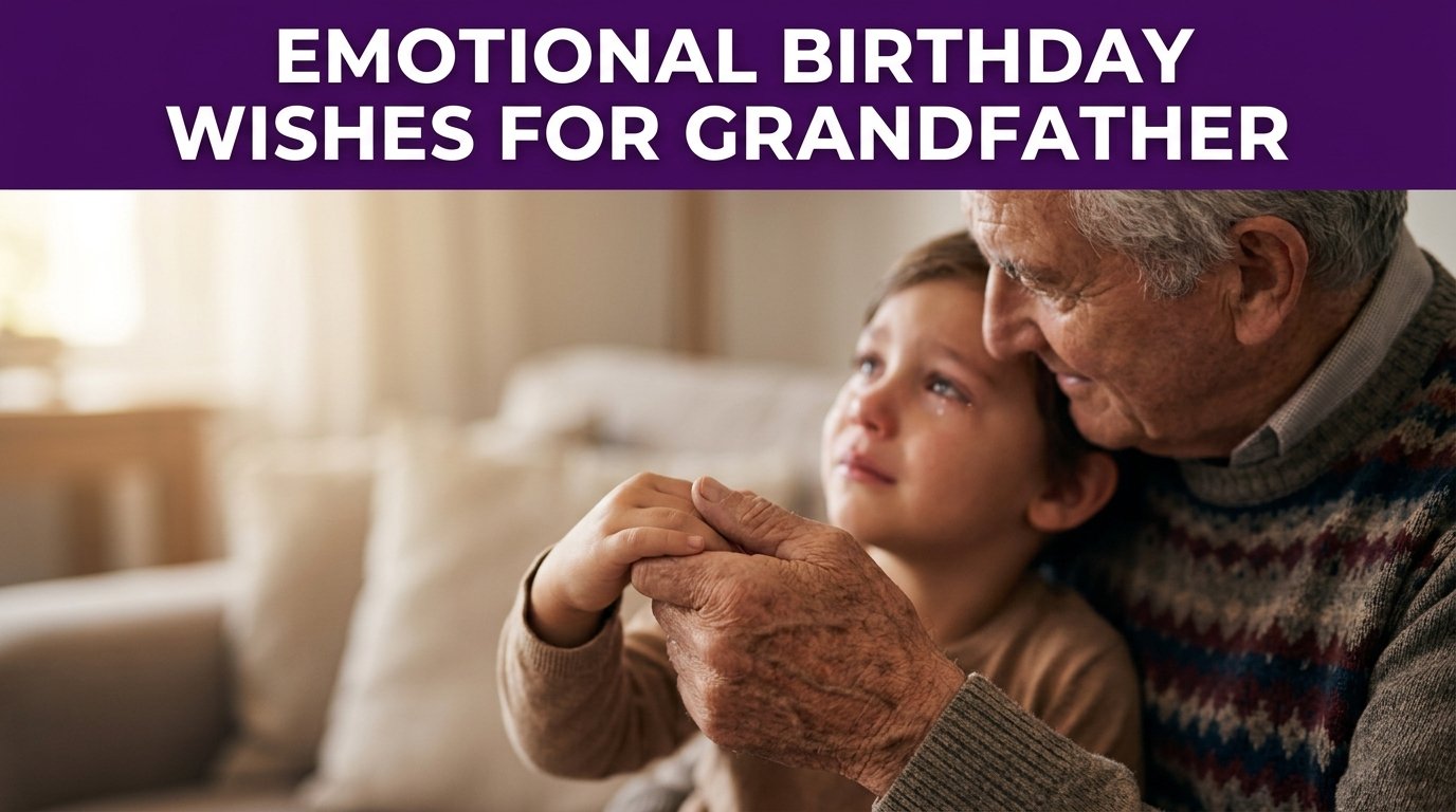 Emotional Birthday Wishes for Grandfather