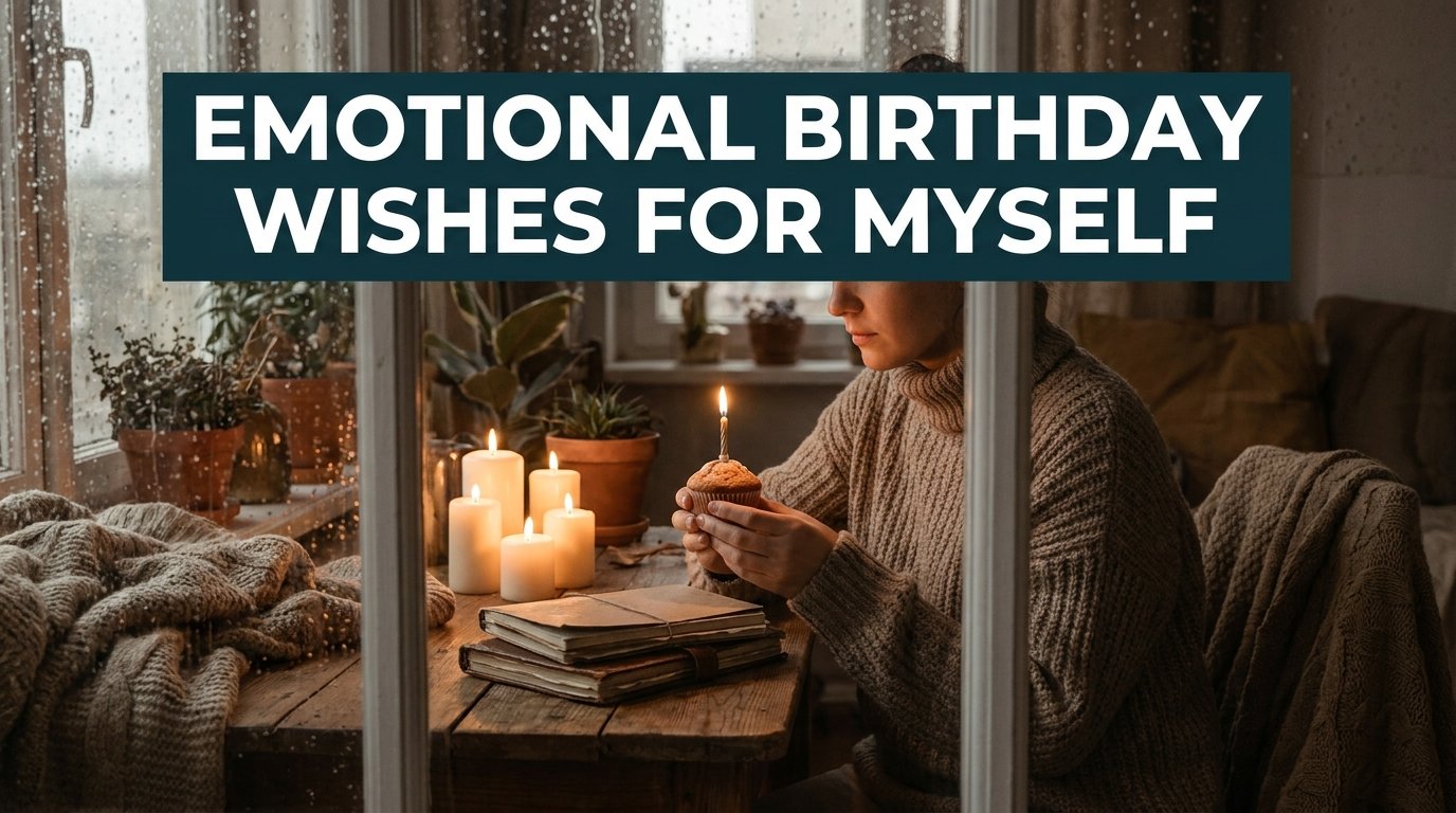 Emotional Birthday Wishes for Myself