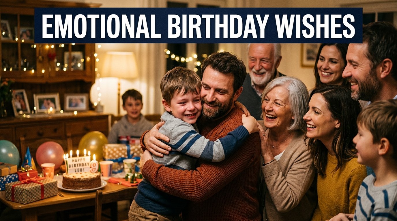 Emotional Happy Birthday Wishes for Nephew