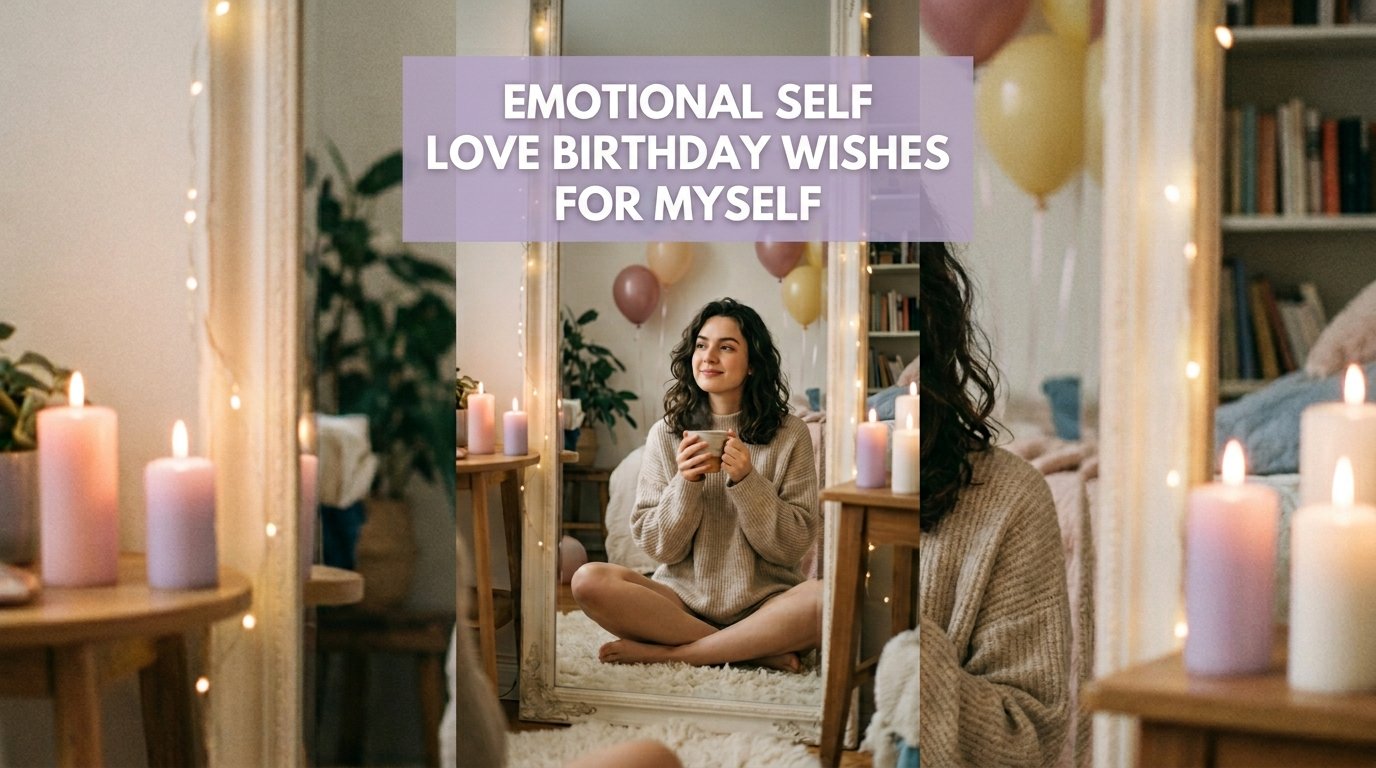 Emotional Self Love Birthday Wishes for Myself