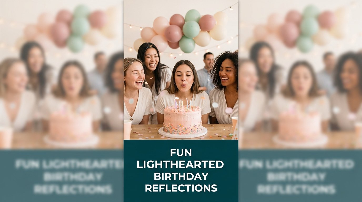 Fun Lighthearted Birthday Reflections