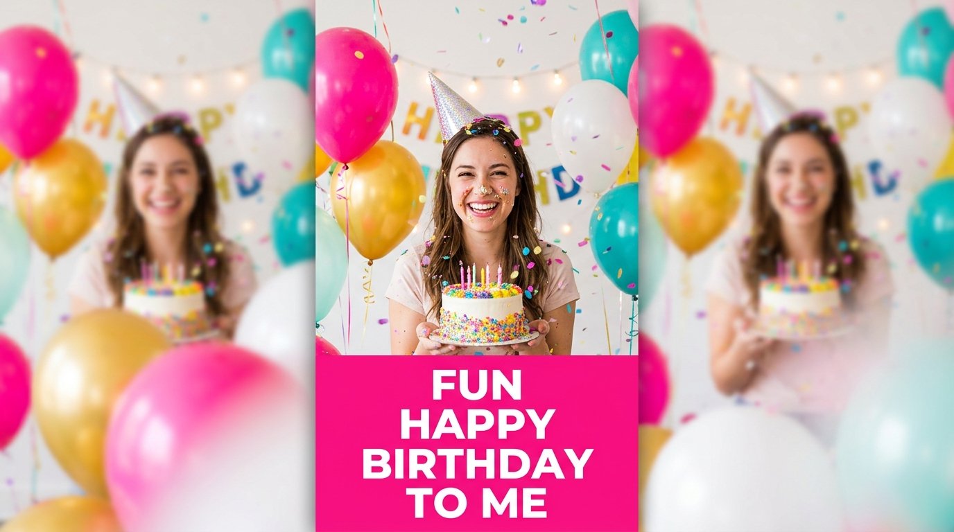 Fun Lighthearted and Happy Birthday Wishes for Myself