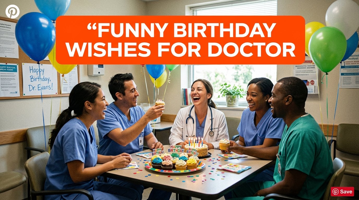 Funny Birthday Wishes for Doctor
