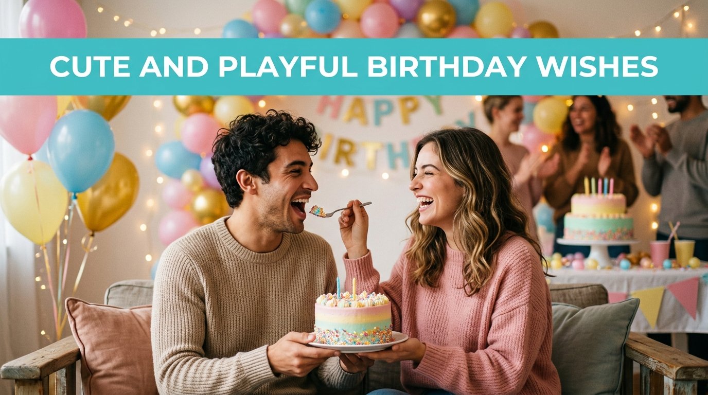 Funny Birthday Wishes for Girlfriend That Are Cute and Playful