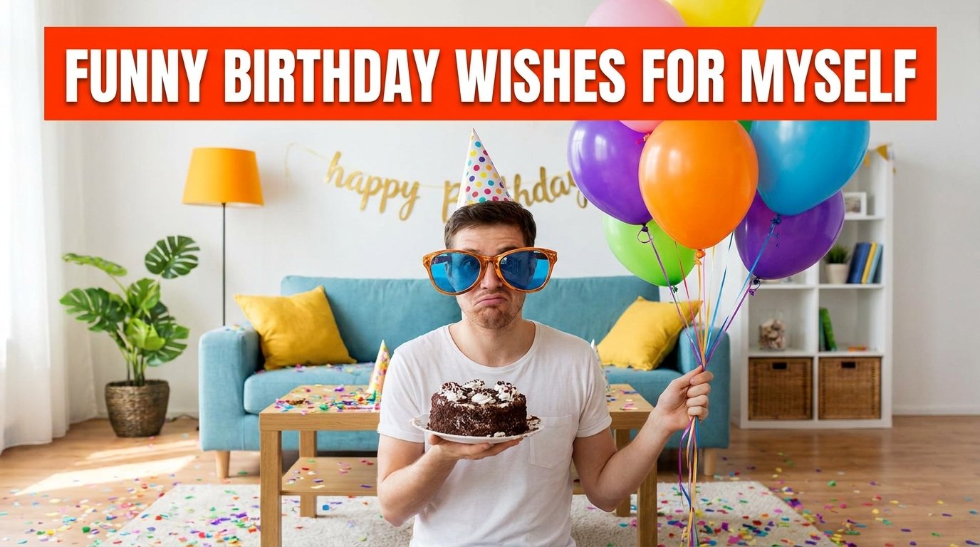 Funny Birthday Wishes for Myself
