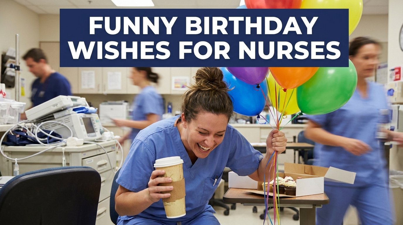 Funny Birthday Wishes for Nurses