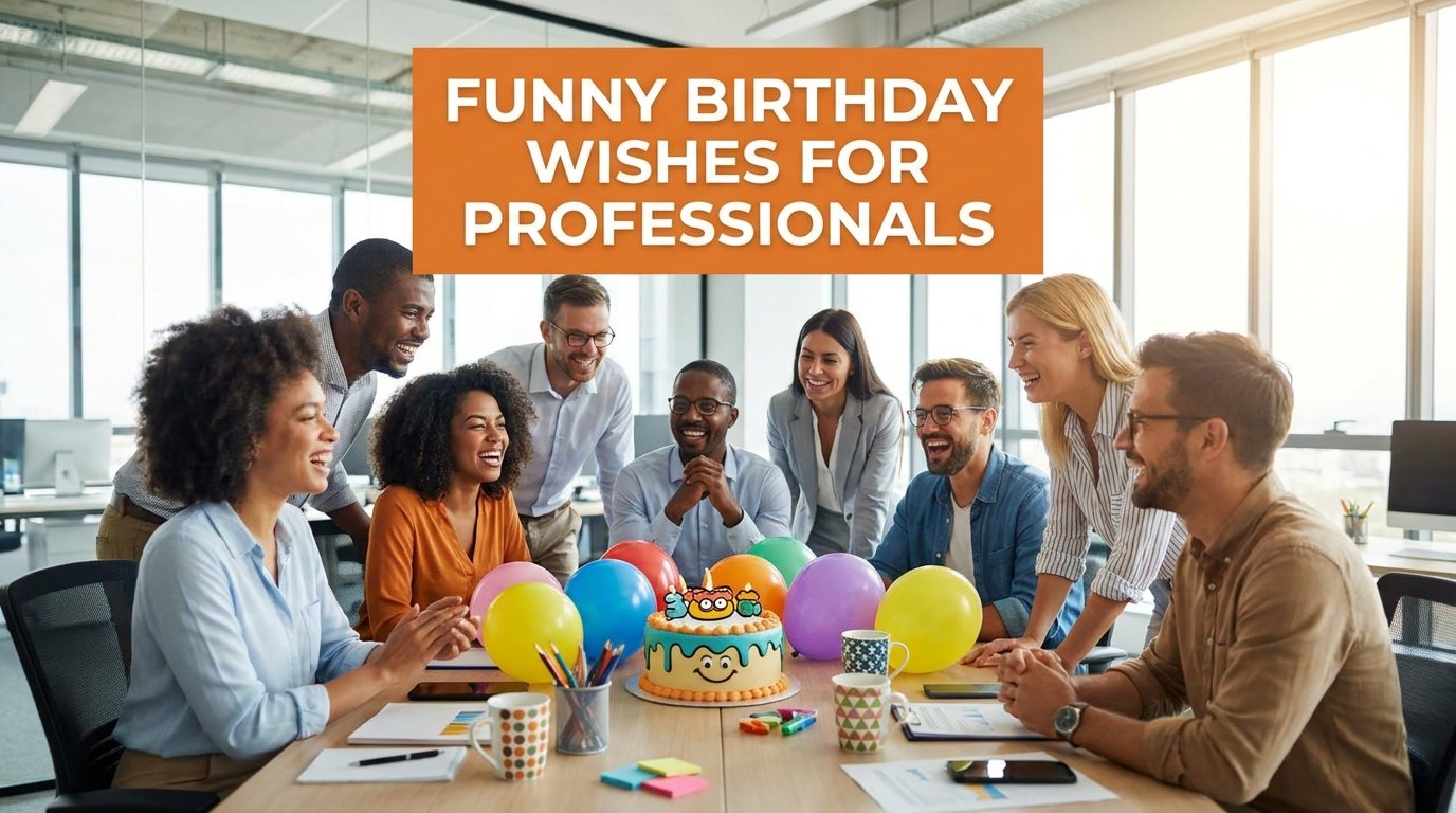 Funny Birthday Wishes for Professionals