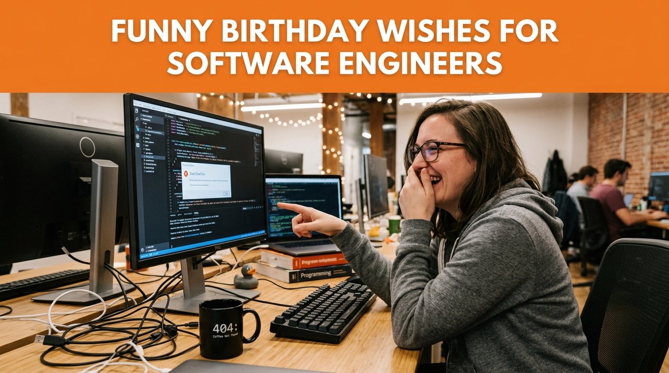 Funny Birthday Wishes for Software Engineers