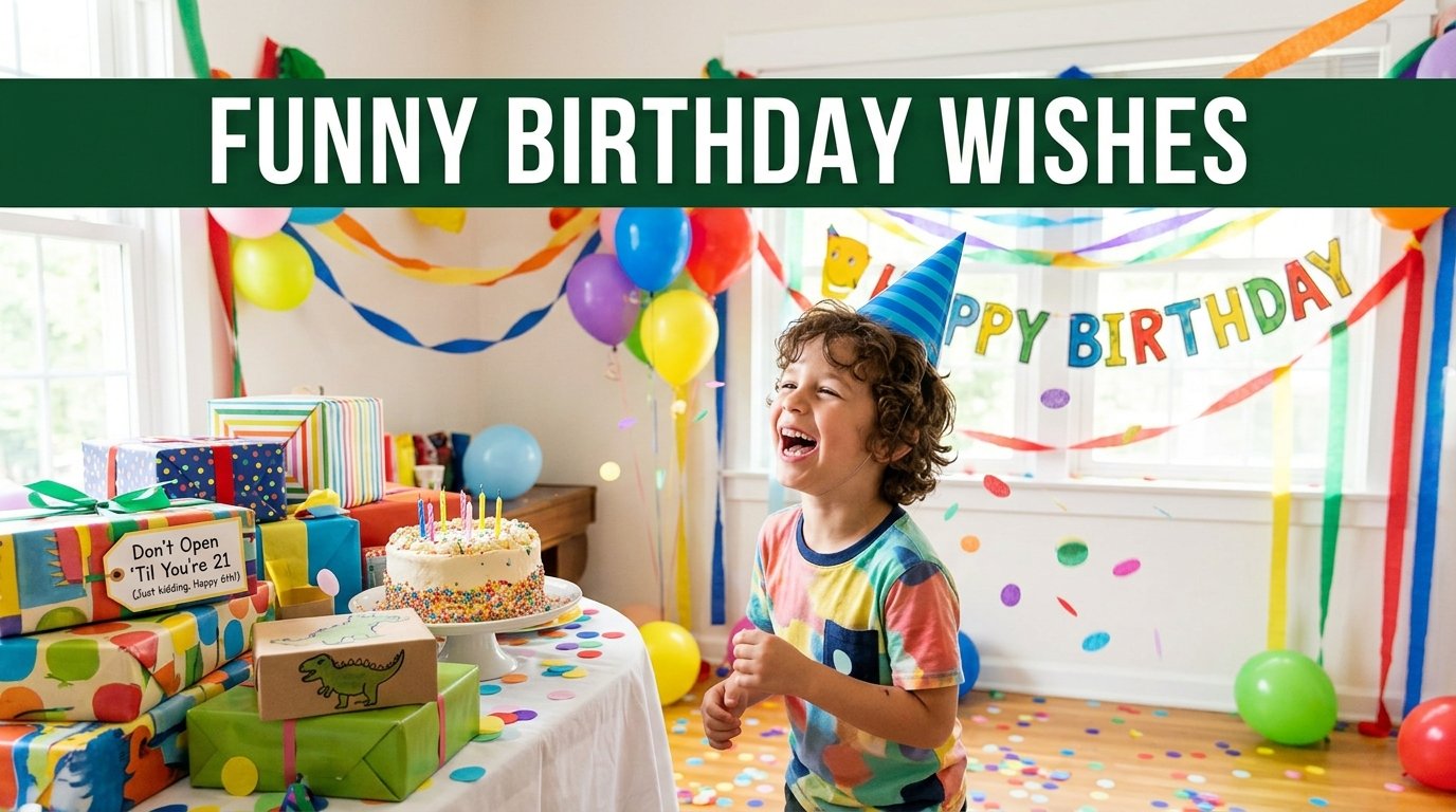 Funny Happy Birthday Wishes for Nephew