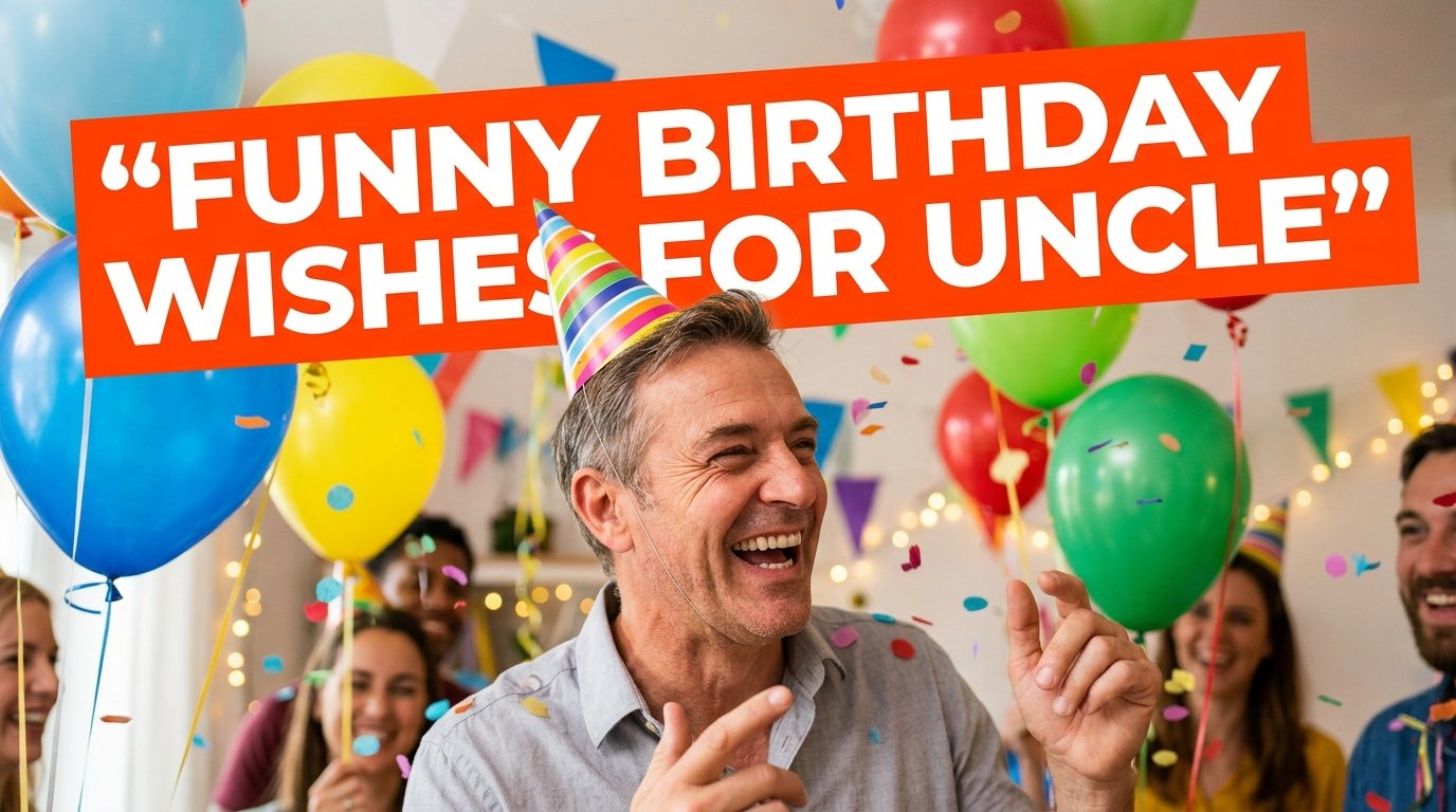 Funny Happy Birthday Wishes for Uncle