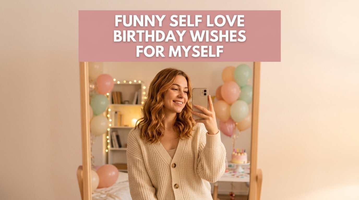 Funny Self Love Birthday Wishes for Myself