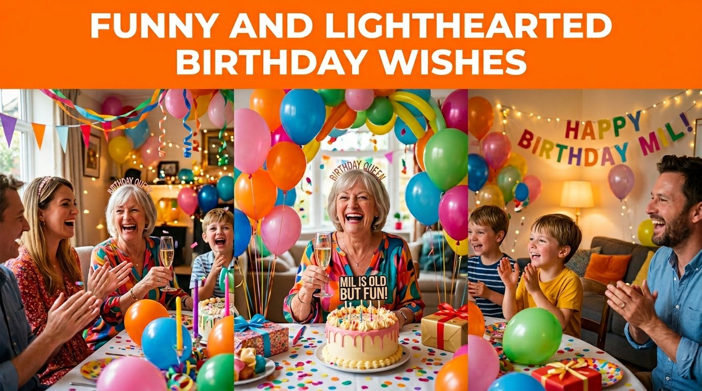 Funny and Lighthearted Birthday Wishes